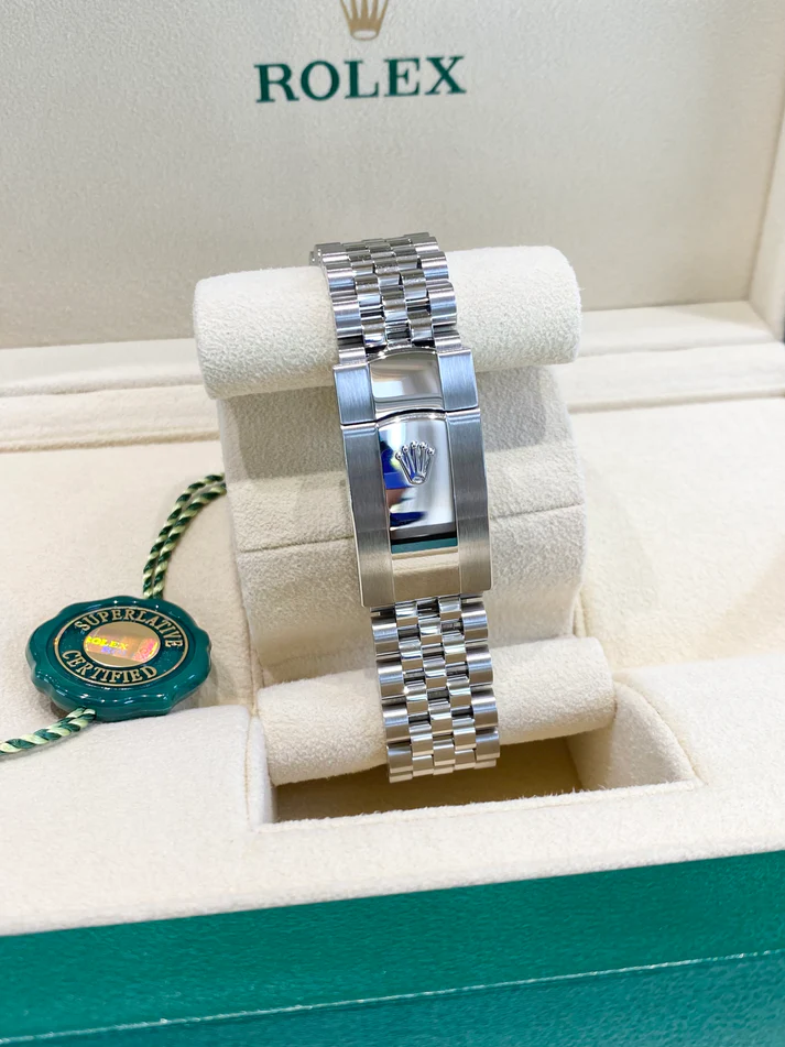 RLX Datejust 36mm 126284 Bright Blue Dial Jubilee Bracelet
