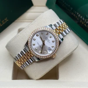 RLX Datejust m278383RBR-0019/0020 31mm Silver Dial Oyster Bracelet