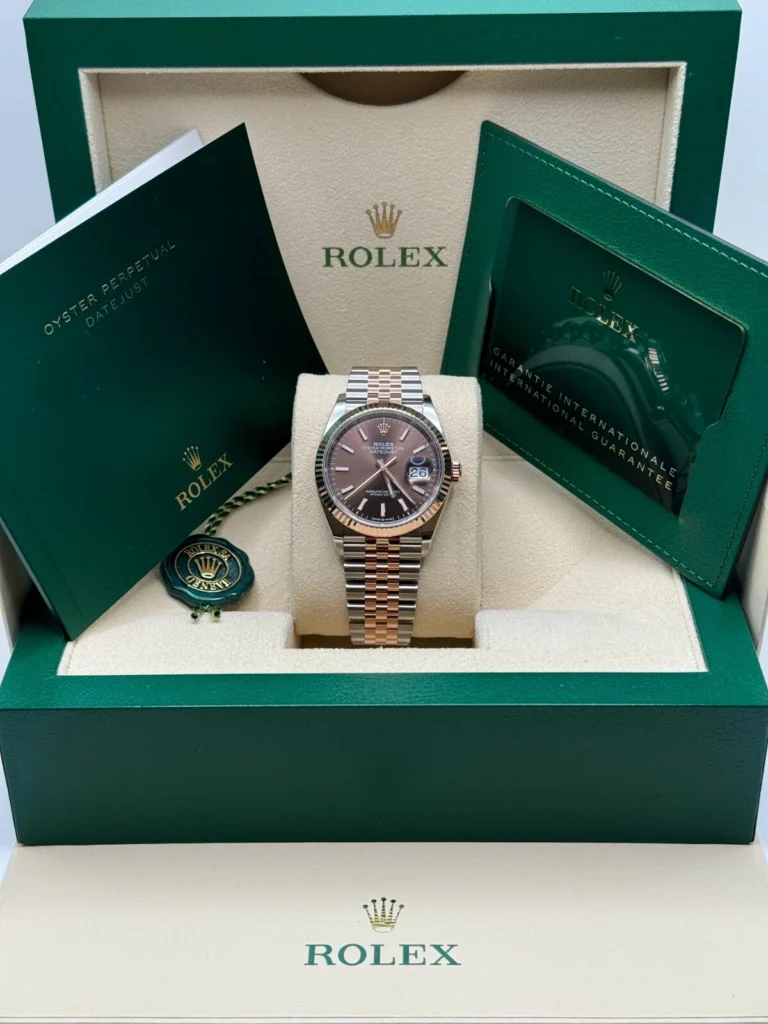 RLX Datejust 36mm 126231 Chocolate Dial Oyster Bracelet