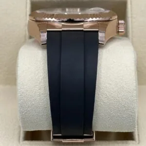 RLX Sky-Dweller 42mm Rose Gold Chocolate Dial Oysterflex - 336235