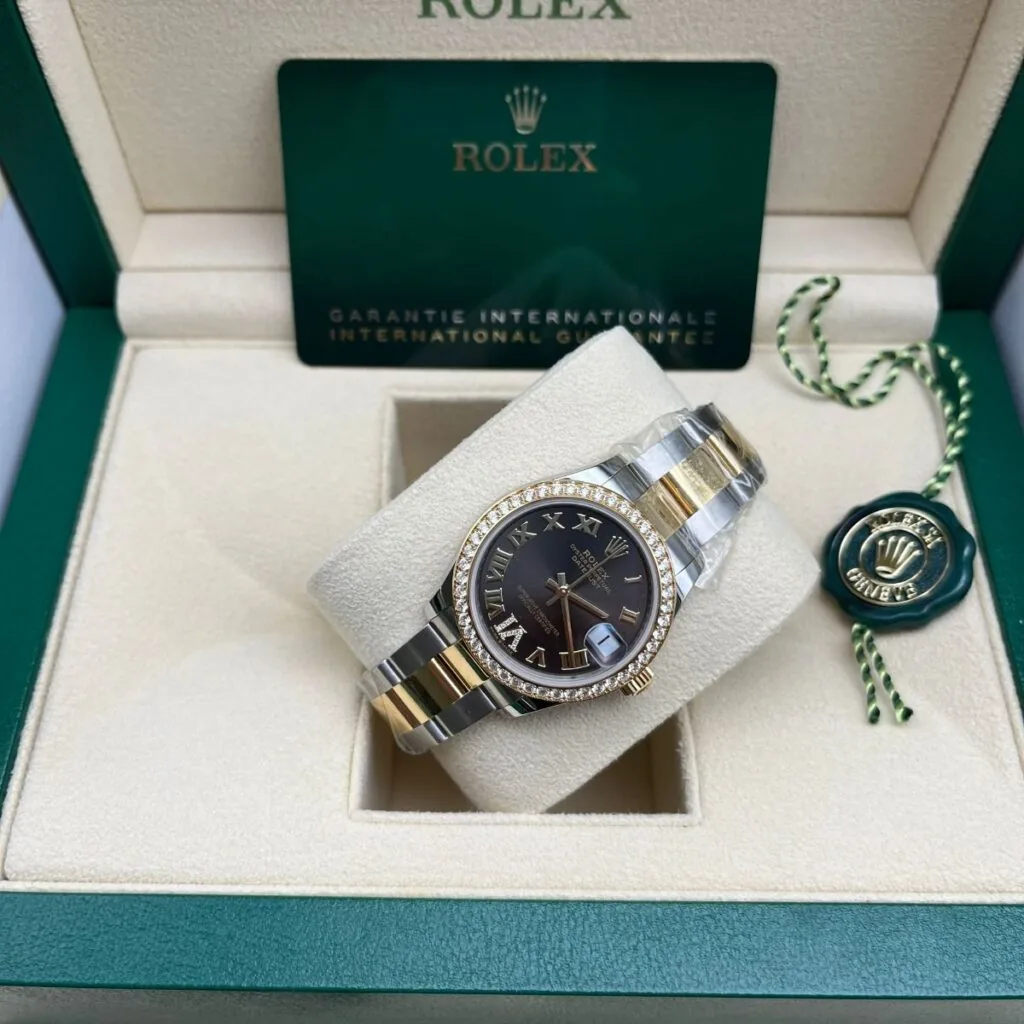 RLX Datejust m278383RBR-0017/0018 31mm Dark Grey Dial Oyster Bracelet