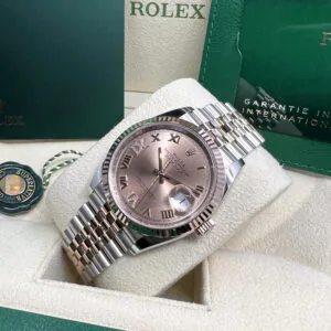 RLX Datejust 36mm 126231 Rose Dial Oyster Bracelet