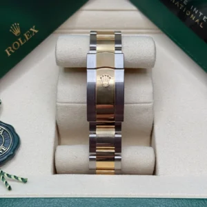 RLX Datejust 41mm 126333 Silver Index Oyster Steel and Yellow Gold Mens Watch