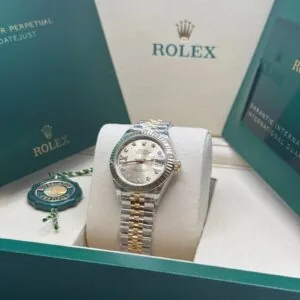RLX Lady-Datejust 31mm 279173 Champagne Diamond Dial Oyster Bracelet