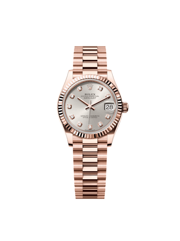 RLX Datejust m278288RBR-0028 Silver 31mm Dial President Bracelet Watch