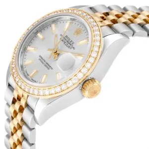 RLX Lady-Datejust 31mm 279383RBR Silver Dial Yellow Rolesor Oyster Bracelet