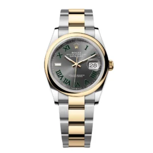 RLX Datejust 36mm 126203 Slate Dial 36mm Domed Bezel Oyster Bracelet