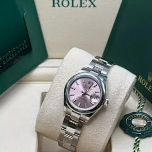 RLX Lady-Datejust 31mm 279160 Oyster Perpetual Pink Dial Oyster Bracelet