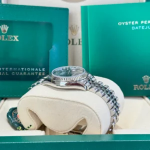 RLX Datejust m278274-0017/0018 Green Dial 31mm Oyster Watch