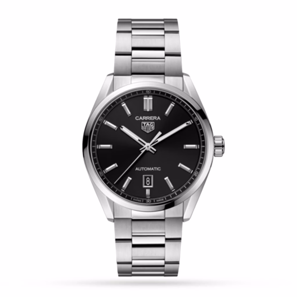 TAG Heuer Carrera Three-Hand Date 39mm Automatic Mens Watch WBN2110.BA0639
