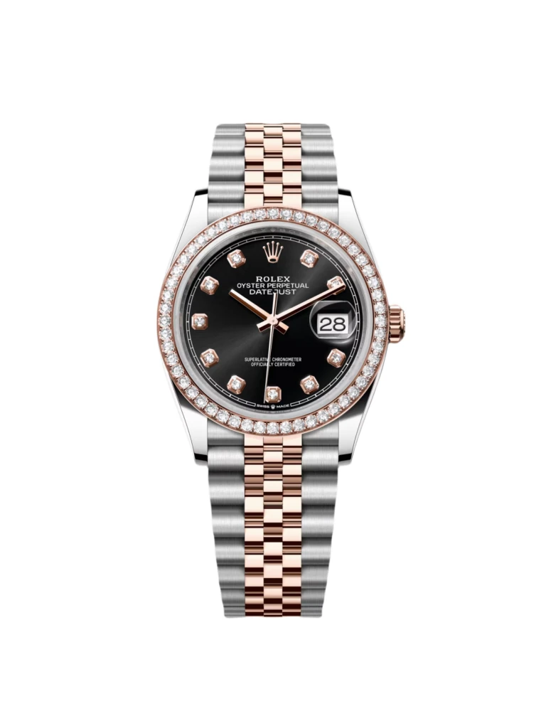 RLX Datejust 36mm 126281 Black Dial Jubilee Bracelet