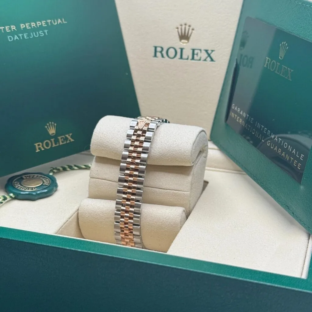 RLX Lady-Datejust 31mm 279381RBR Green Diamond Dial Oyster Bracelet