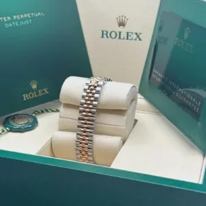 RLX Lady-Datejust 31mm 279381RBR Green Diamond Dial Oyster Bracelet