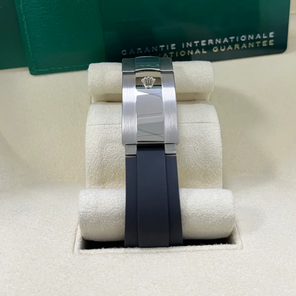 RLX Sky-Dweller 42mm White Gold Black Dial Oysterflex - 336239