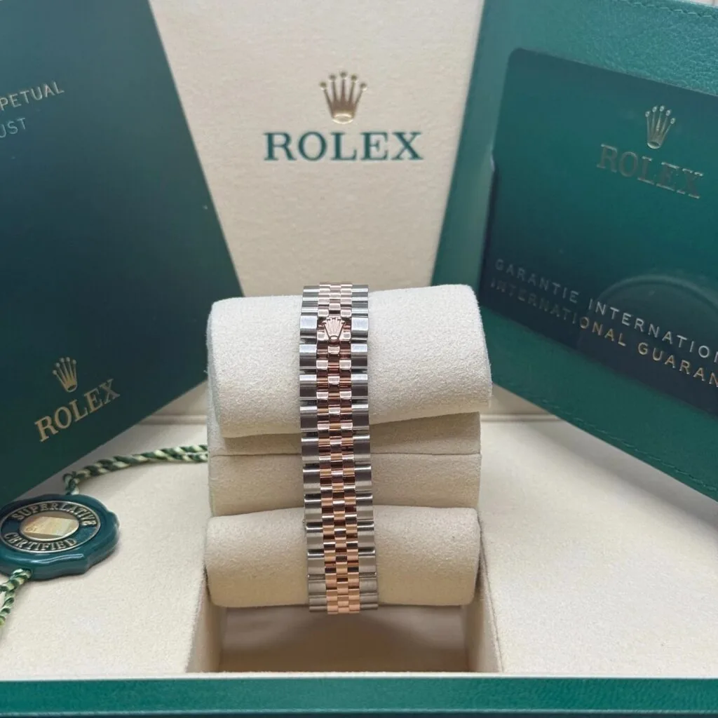 RLX Lady-Datejust 31mm 279381RBR Rose Diamond Dial Oyster Bracelet