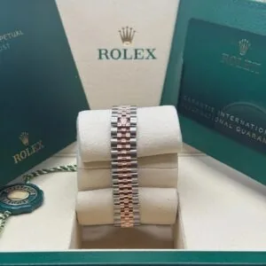 RLX Lady-Datejust 31mm 279381RBR Rose Diamond Dial Oyster Bracelet