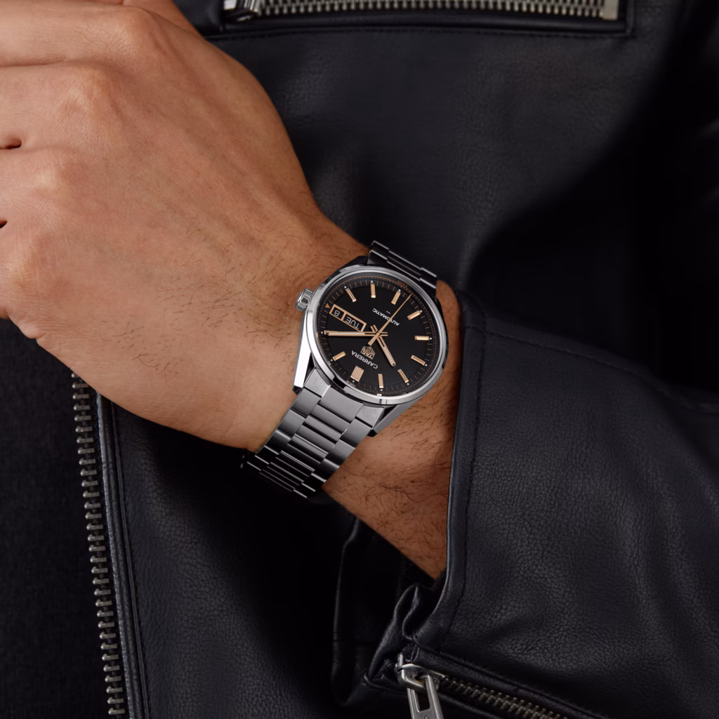 TAG Heuer Carrera Day-Date 41mm Mens Watch Black WDA2111.BA0043