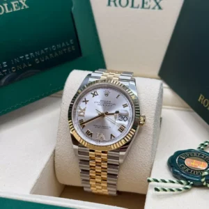 RLX Datejust 36mm 126233 Silver Dial Jubilee Bracelet Watch