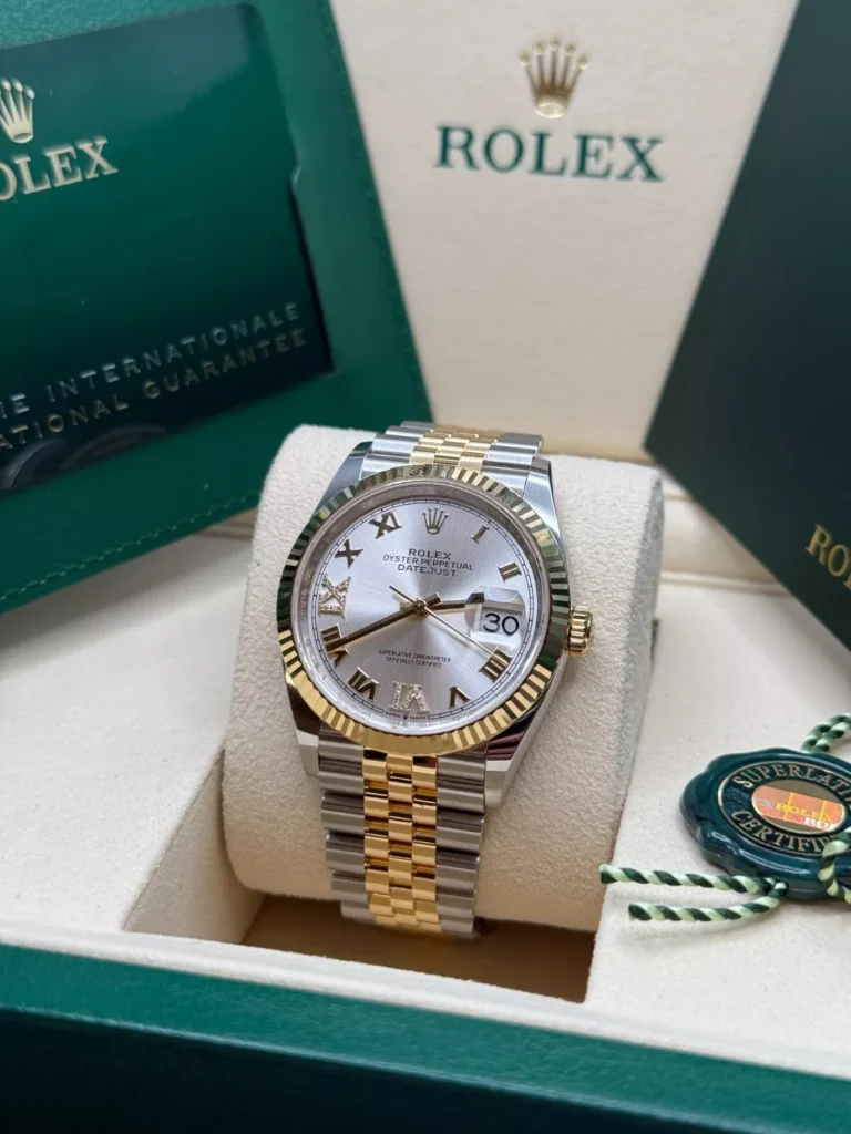 RLX Datejust 36mm 126233 Silver Dial Jubilee Bracelet Watch