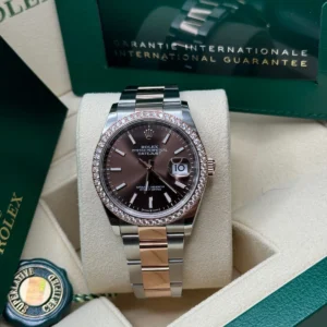 RLX Datejust 36mm 126281 Chocolate Dial Oyster Bracelet