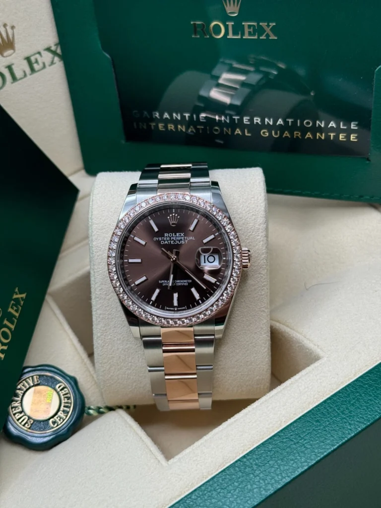 RLX Datejust 36mm 126281 Chocolate Dial Oyster Bracelet