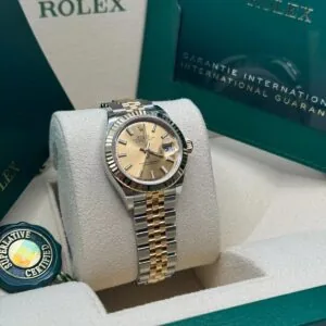 RLX Lady-Datejust 31mm 279173 Champagne Index Dial Oyster Bracelet