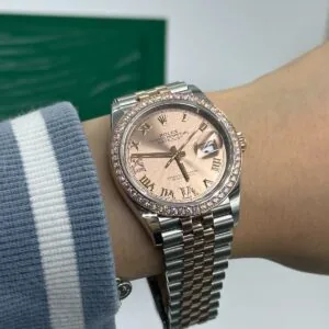 RLX Datejust 36mm 126281 Rose Dial Oyster 36mm Bracelet