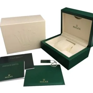RLX Day-Date "President" 40mm Yellow Gold Silver Index Dial - 228238