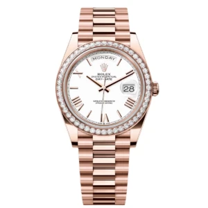 RLX Day-Date White Roman Dial 228345rbr-0012