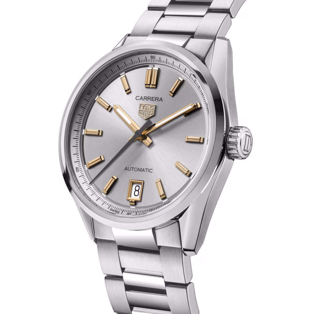 TAG Heuer Carrera Date 36mm Unisex Watch Silver WBN2310.BA0001