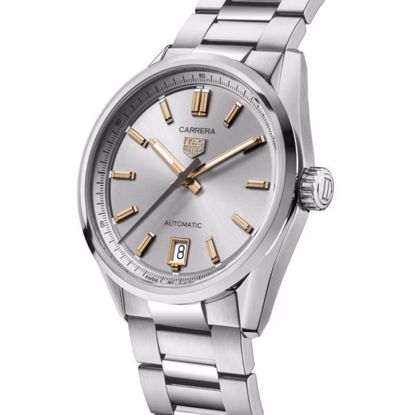 TAG Heuer Carrera Date 36mm Unisex Watch Silver WBN2310.BA0001
