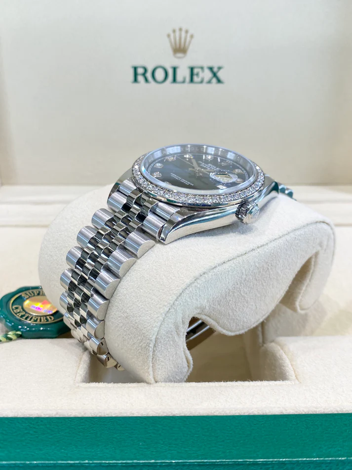 RLX Datejust 36mm 126284 Bright Blue Dial Jubilee Bracelet