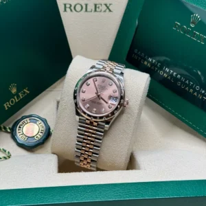 RLX Datejust m278341-0023/0024 Rosé Dial 31mm Oyster Bracelet