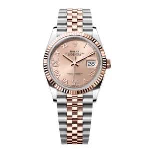 RLX Datejust 36mm 126231 Rose Dial Oyster Bracelet