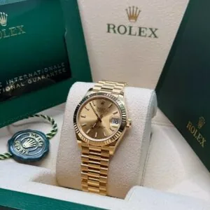 RLX Datejust m278278-0040 Champagne 31mm Dial President Bracelet Watch