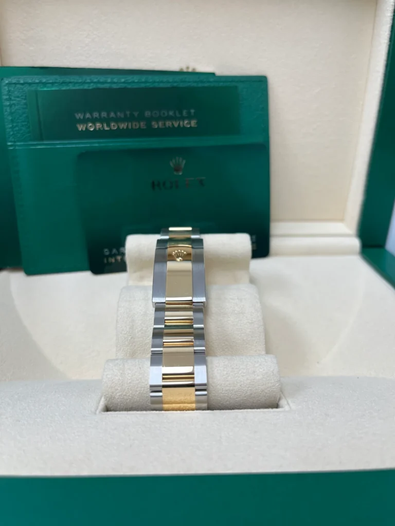 RLX Datejust 41mm 126303 Silver Index Oyster Steel and Yellow Gold Mens Watch