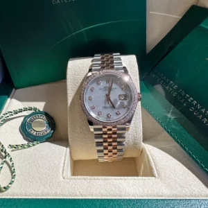 RLX Datejust 36mm 126281 Mother-of-Pearl Dial Jubilee Bracelet