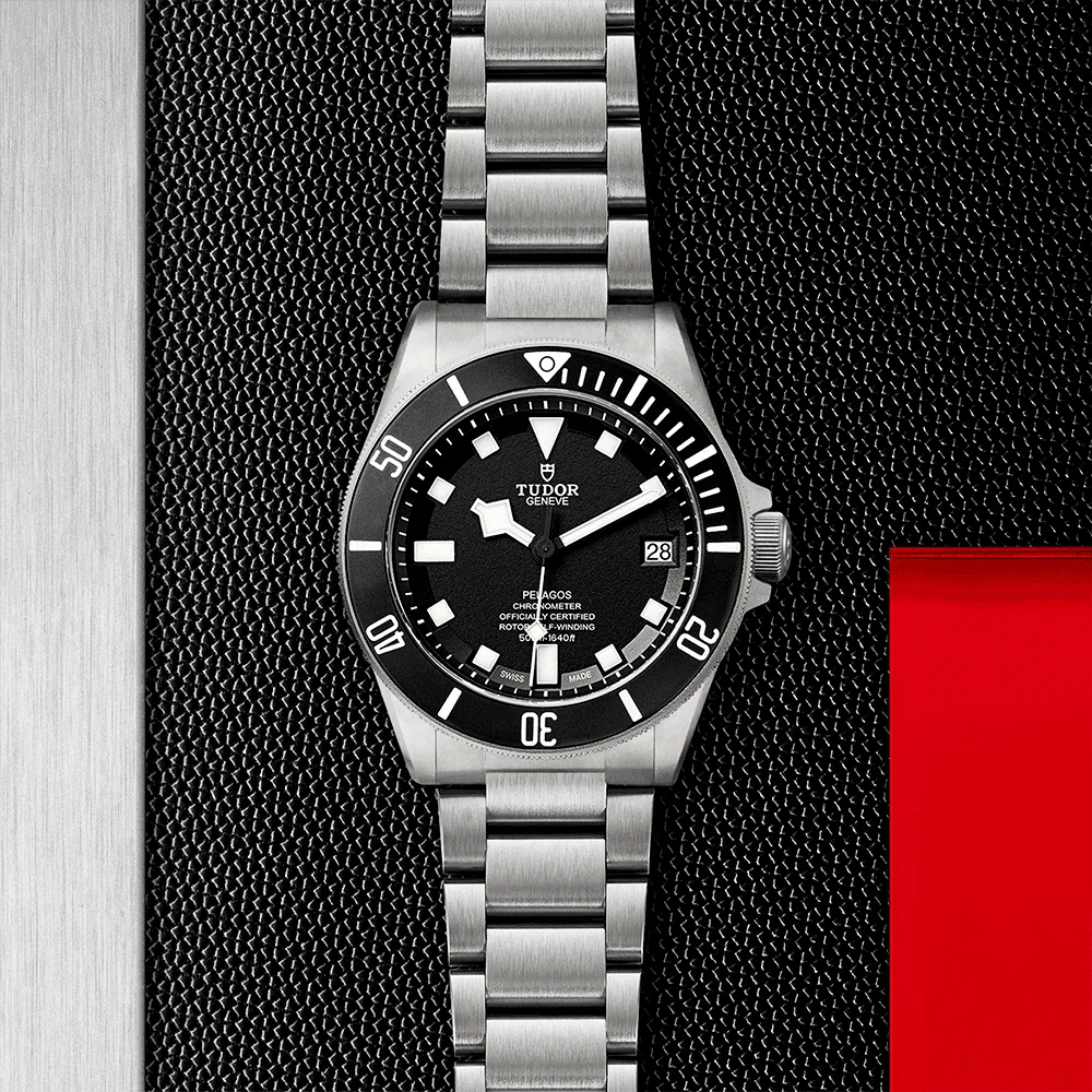 TUDOR Pelagos 42mm Black Dial & Ceramic Bezel Men's Titanium Automatic Watch M25600TN-0001
