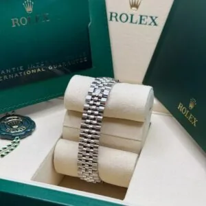 RLX Lady-Datejust 31mm 279174 Pink Roman Dial Oyster Bracelet