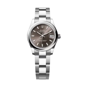 RLX Datejust m278240-0009/0010 31mm Dark Grey Domed Bezel Oyster Oystersteel