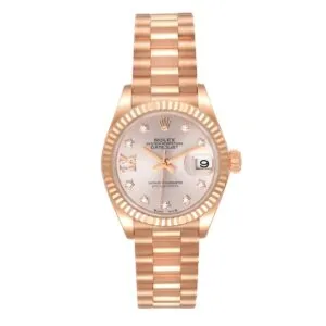 RLX Lady-Datejust 31mm 279175 Rose Dial President Everose Gold