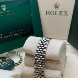 RLX Lady-Datejust 31mm 279174 White Roman Dial Oyster Bracelet