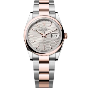 RLX Datejust 36mm 126201 Silver Dial Oyster Bracelet Watch