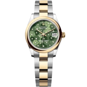 RLX Datejust m278243-0031/0032 31mm Green Dial watch