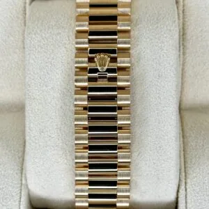 RLX Day-Date "President" 40mm Yellow Gold White Roman Dial - 228238