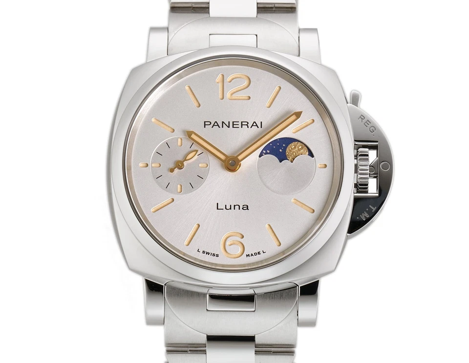 【7A Quality】Panerai Luminor Due Luna 38mm PAM01301