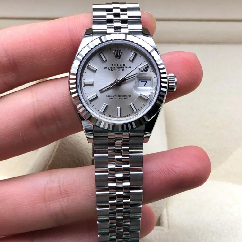 RLX Lady-Datejust 31mm 279174 Silver Dial Oyster Bracelet