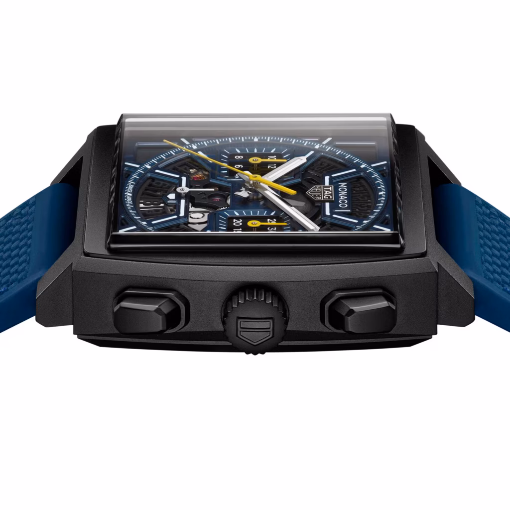 TAG Heuer Monaco Skeleton 39mm Mens Watch Blue CBL2188.FT6261