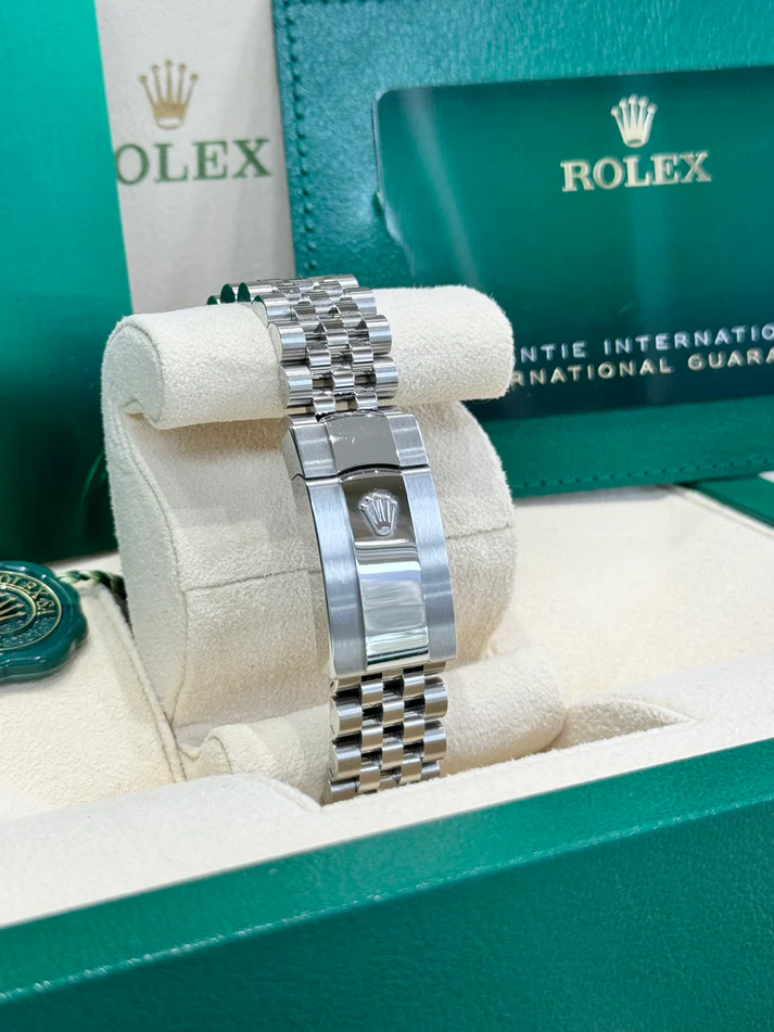 RLX Datejust 36mm 126234 White Roman Dial Oyster Stainless Steel Mens