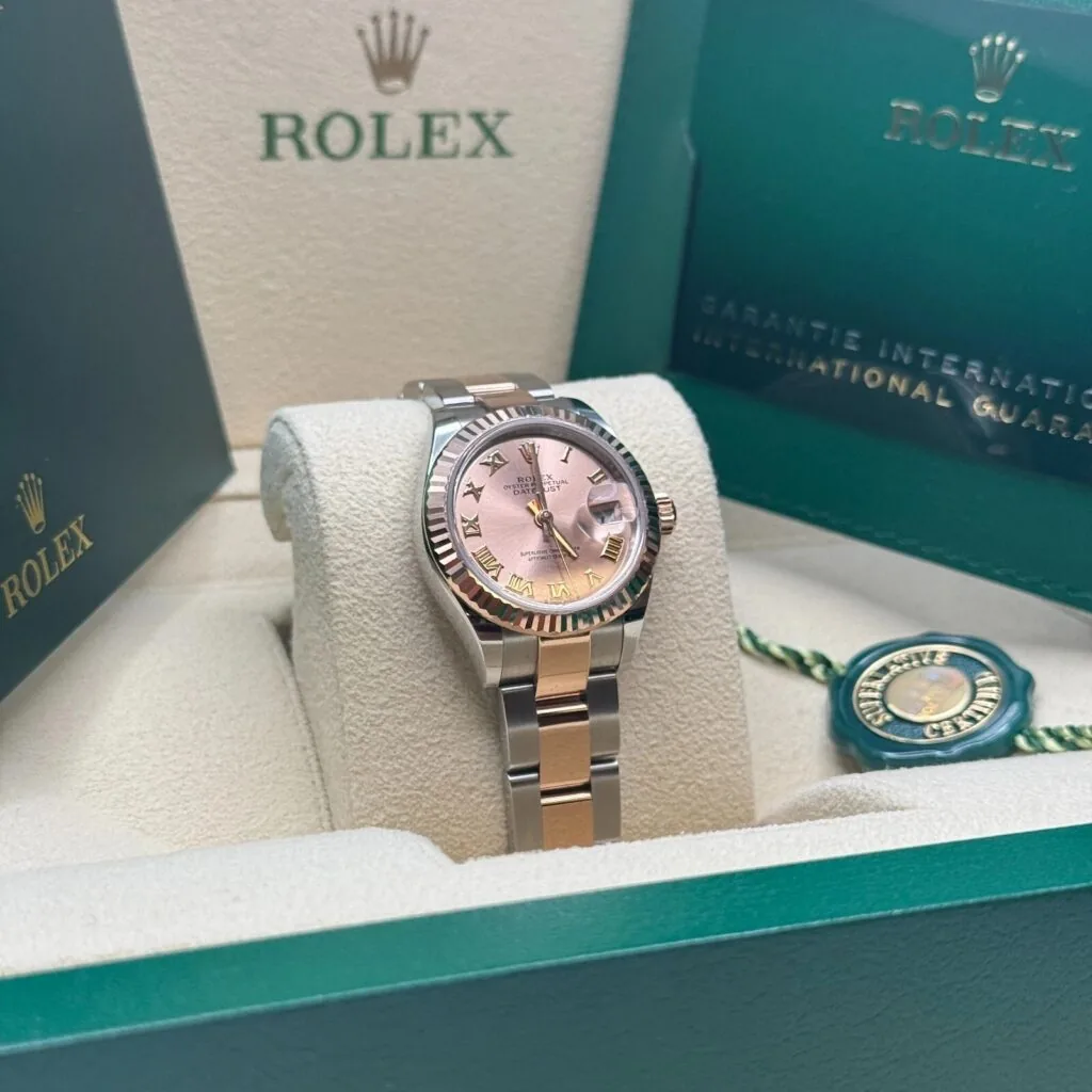 RLX Lady-Datejust 31mm 279171 Pink Roman Oyster Stainless Steel and Rose Gold